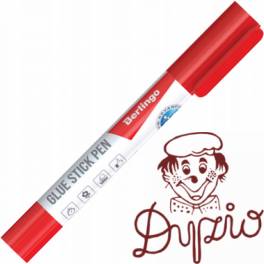 Klej w sztyfcie PVP 6g z klipem 296063 BERLINGO Klej w sztyfcie PVP 6g z klipem 296063 BERLINGO