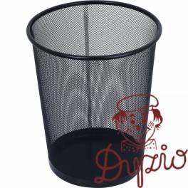 Kosz na papier czarny metalowy 12 litrów NH-10C GRAND 120-1127 Kosz na papier czarny metalowy 12 litrów NH-10C GRAND 120-1127