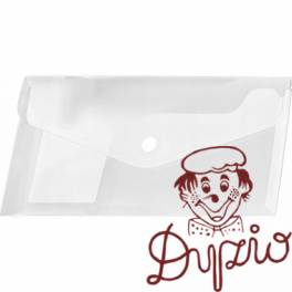 Koperta PP na zatrzask DL transparentna do dokumentów BT612-T TETIS Koperta PP na zatrzask DL transparentna do dokumentów BT612-T TETIS