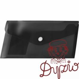 Koperta PP na zatrzask DL czarna BT612-V TETIS Koperta PP na zatrzask DL czarna BT612-V TETIS