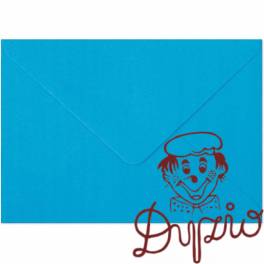 Koperta B6 gładki niebieski 150g (10szt) 280852 Galeria Papieru