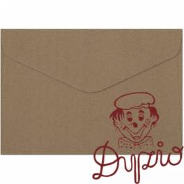 Koperta ozdobna 114x162mm KRAFT c.brązowy C6 120g (8szt.) 280222 Galeria Papieru Koperta ozdobna 114x162mm KRAFT c.brązowy C6 120g (8szt.) 280222 Galeria Papieru
