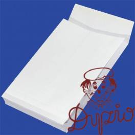 Koperty B4+ HK RBD białe 150g (100szt) z rozszerzanymi bokami 255x390x40 NC 44030077