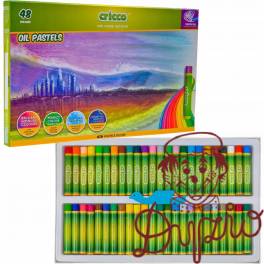 Kredki pastele olejne CRICCO 48kol CR481K48 Kredki pastele olejne CRICCO 48kol CR481K48