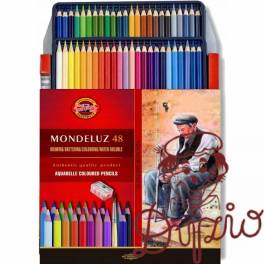 Kredki MONDELUZ 48kol + pędzelek+temperówka 3713048003KZ KOH-I-NOOR Kredki MONDELUZ 48kol + pędzelek+temperówka 3713048003KZ KOH-I-NOOR