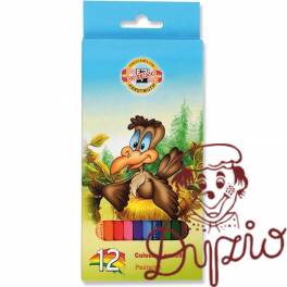Kredki szkolne 12 kol. SZOP 3552 KOH-I-NOOR Kredki szkolne 12 kol. SZOP 3552 KOH-I-NOOR