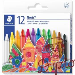 Kredki woskowe 12 kolorów NORIS 220NC12 STAEDTLER Kredki woskowe 12 kolorów NORIS 220NC12 STAEDTLER