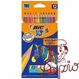 Kredki trójkątne EVOLUTION Triangle 12 kolorów po 12szt. (144szt.) 8859916 BIC Kredki trójkątne EVOLUTION Triangle 12 kolorów po 12szt. (144szt.) 8859916 BIC