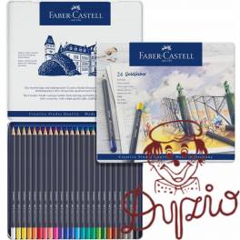 Kredki GOLDFABER 24kol.opakowanie metalowe 114724 Faber Castell Kredki GOLDFABER 24kol.opakowanie metalowe 114724 Faber Castell
