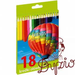 Kredki 18 kolorów UNIONL 170-2207 GRAND
