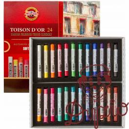 Kredki pastele suche 24kol 8514 KOH-I-NOOR Kredki pastele suche 24kol 8514 KOH-I-NOOR