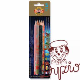 Kredka MAGIC GRUBA mix (5) blister 3406 KOH-I-NOOR Kredka MAGIC GRUBA mix (5) blister 3406 KOH-I-NOOR