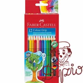 Kredki GRIP 2001 12szt.op.kart FC 112412 201170 FABER-CASTELL Kredki GRIP 2001 12szt.op.kart FC 112412 201170 FABER-CASTELL