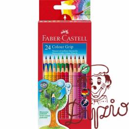 Kredki GRIP2001 24kolory opakowanie kartonowe FC112424 FABER-CASTELL Kredki GRIP2001 24kolory opakowanie kartonowe FC112424 FABER-CASTELL