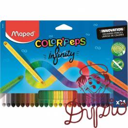 Kredki MAPED Infinity z grafitu 24 szt kartonowe etui 861601 Kredki MAPED Infinity z grafitu 24 szt kartonowe etui 861601