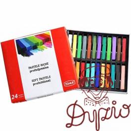 Kredki pastele suche 24 kolory TO-580 TO-580 TOMA Kredki pastele suche 24 kolory TO-580 TO-580 TOMA
