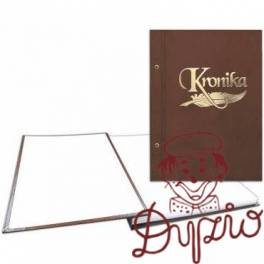 Kronika 310 x 420mm pionowa brąz złocony 1829-319-076 WARTA Kronika 310 x 420mm pionowa brąz złocony 1829-319-076 WARTA