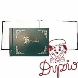 Kronika 345x255mm pozioma zielona złocona 1829-319-032 WARTA Kronika 345x255mm pozioma zielona złocona 1829-319-032 WARTA