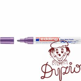 Marker lakierowy 2-4mm 750 fioletowy okrągła końcówka 750/008/F EDDING