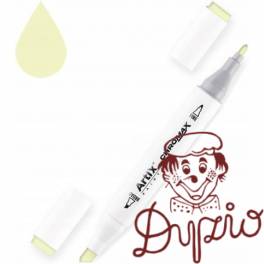 Marker alkoholowy dwustronny PEARL WHITE PP915-109 ARTIX