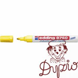 Marker lakierowy 2-4mm 8750 żółty okrągła końcówka 8750/005/Z EDDING Marker lakierowy 2-4mm 8750 żółty okrągła końcówka 8750/005/Z EDDING