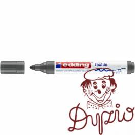 Marker do tkanin 4500 szary 3mm 4500/012 EDDING