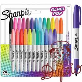 Markery permanentne SHARPIE Glam Pop 24 kolory 2198779 Markery permanentne SHARPIE Glam Pop 24 kolory 2198779