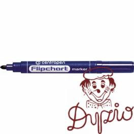 Marker FLIPCHART 8550 niebieski okrągła końcówka CENTROPEN