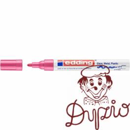 Marker lakierowy 2-4mm 750 różowy okrągła końcówka 750/009/R EDDING Marker lakierowy 2-4mm 750 różowy okrągła końcówka 750/009/R EDDING