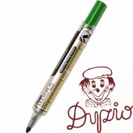 Marker permanentny NLF50 zielony okrągły z tłoczkiem płynny tusz PENTEL Marker permanentny NLF50 zielony okrągły z tłoczkiem płynny tusz PENTEL