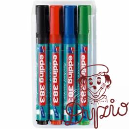 Marker flipchart ścięty 1-5mm niebieski EDDING 383/003/N