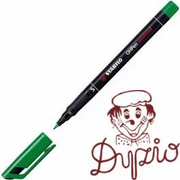 Foliopis STABILO OHPen S niezmywalny 0.4mm zielony 841/36 Foliopis STABILO OHPen S niezmywalny 0.4mm zielony 841/36