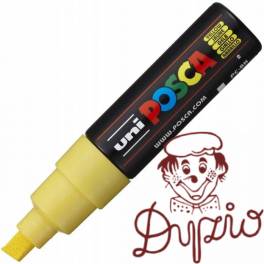 Marker z farbą plakatową Posca PC-8K, żółty, Uni Marker z farbą plakatową Posca PC-8K, żółty, Uni