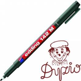 Marker niezmywalny do folii 1mm czarny 142M/001/C ED EDDING Marker niezmywalny do folii 1mm czarny 142M/001/C ED EDDING