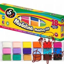 Modelina `AS` 18 kolorów 304219002 Modelina `AS` 18 kolorów 304219002