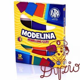 Modelina 12 kolorów 304110001 ASTRA Modelina 12 kolorów 304110001 ASTRA