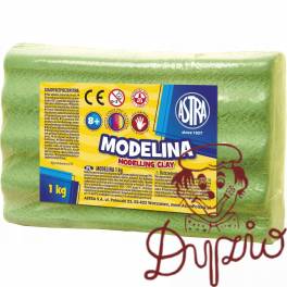Modelina Astra 1 kg zielona jasna 304111005 ASTRA Modelina Astra 1 kg zielona jasna 304111005 ASTRA