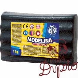 Modelina 1 kg czarna 304111007 ASTRA Modelina 1 kg czarna 304111007 ASTRA
