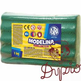 Modelina Astra 1 kg zielona 304111008 ASTRA Modelina Astra 1 kg zielona 304111008 ASTRA