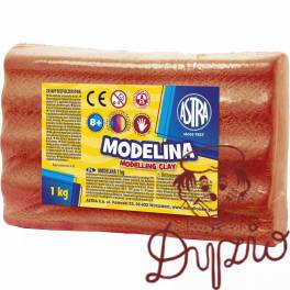 Modelina Astra 1 kg czerwona 304111009 ASTRA