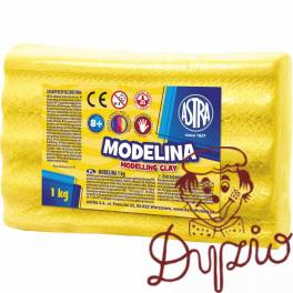 Modelina 1 kg żółta 304111011 ASTRA Modelina 1 kg żółta 304111011 ASTRA