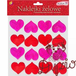 Naklejki żelowe SERCA ZNK-5901 ALIGA Naklejki żelowe SERCA ZNK-5901 ALIGA
