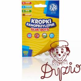 Kropki samoprzylepne GLUE dots Astra 401119002