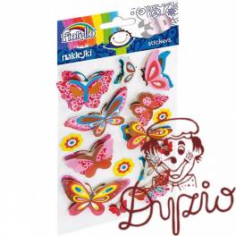 Naklejki dekoracyjne 3D MOTYLE FIORELLO GR-NP018 170-2470 Naklejki dekoracyjne 3D MOTYLE FIORELLO GR-NP018 170-2470