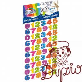 Naklejki wypukłe FIORELLO GR-NP138 cyferki 170-2484