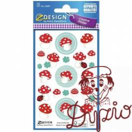 Naklejki do dekoracji MUCHOMORKI 56887 Z-DESIGN AVERY ZWECKFORM