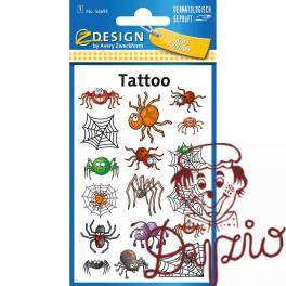 Naklejki tatuaże dla dzieci PAJĄKI 56693 Z-DESIGN KIDS TATTOO AVERY ZWECKFORM Naklejki tatuaże dla dzieci PAJĄKI 56693 Z-DESIGN KIDS TATTOO AVERY ZWECKFORM