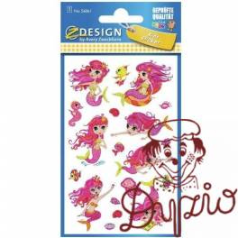 Naklejki dla dzieci BROKATOWA SYRENKA 56061 Z-DESIGN AVERY ZWECKFORM Naklejki dla dzieci BROKATOWA SYRENKA 56061 Z-DESIGN AVERY ZWECKFORM