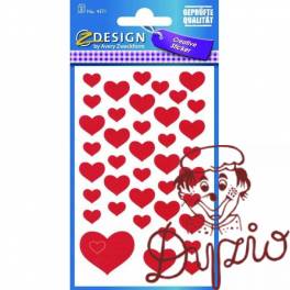 Naklejki ZF Serca 4371 Z-DESIGN CREATIVE AVERY ZWECKFORM Naklejki ZF Serca 4371 Z-DESIGN CREATIVE AVERY ZWECKFORM
