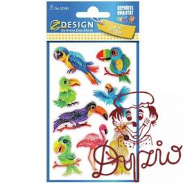 Naklejki dla dzieci PTAKI 57290 Z-DESIGN AVERY ZWECKFORM